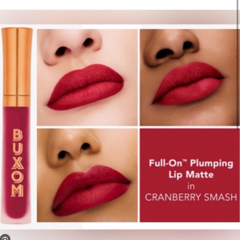 New! BUXOM FULL-ON PLUMPING LIP MATTE IN “CRANBERRY SMASH”